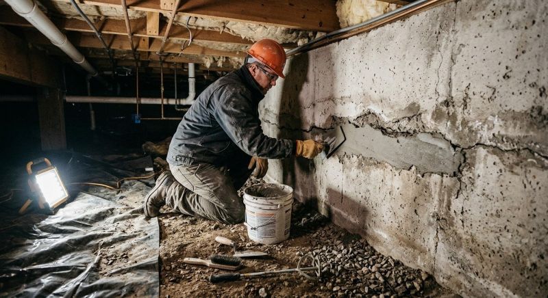 Basement Foundation Repair in Camden, NJ