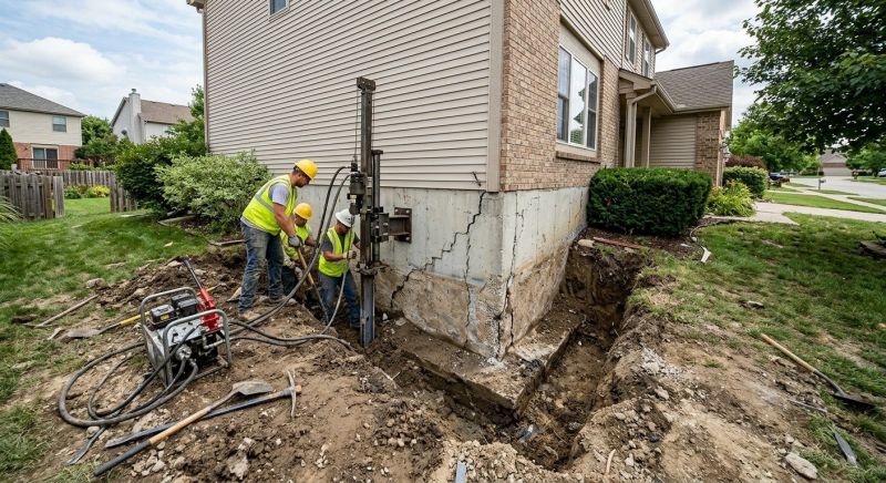 Basement Foundation Repair in Monroeville, NJ