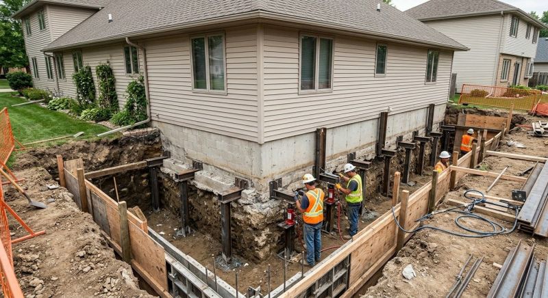 Basement Underpinning in Gloucester County, NJ