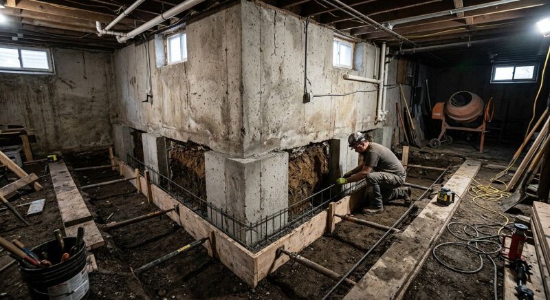 Basement Underpinning in Gloucester County, NJ