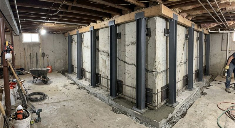 Basement Underpinning in Gloucester County, NJ