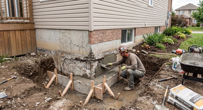 Building Foundation Repair in Broomall, PA