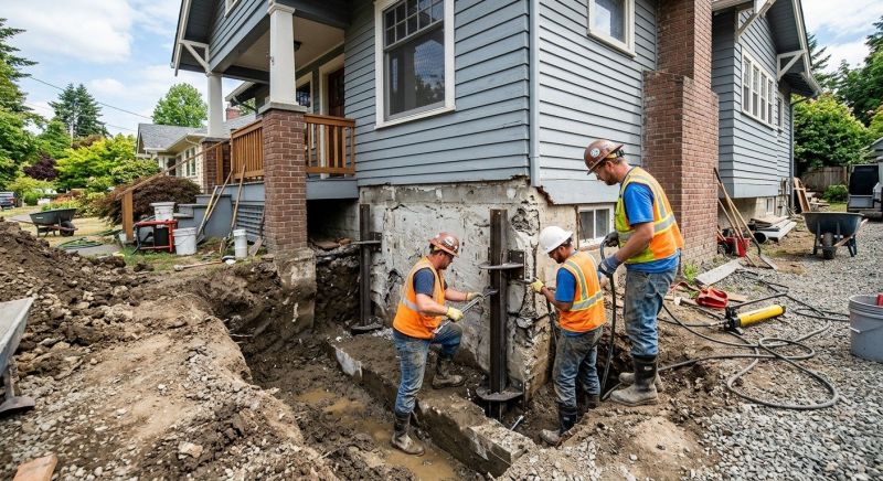 Building Foundation Repair in Chester, PA