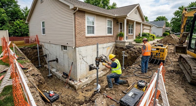 Building Foundation Repair in Riverton, NJ
