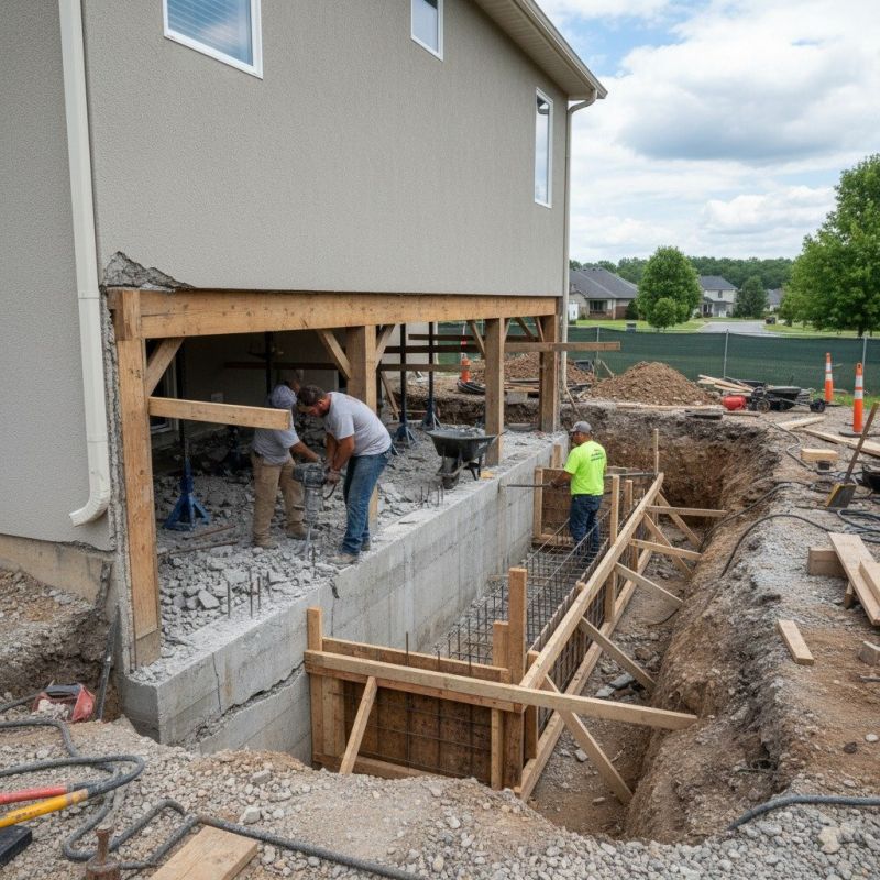 Building Foundation Repair in Wayne, PA
