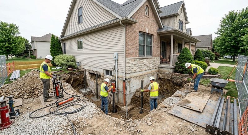 Building Foundation Repair in Westville, NJ