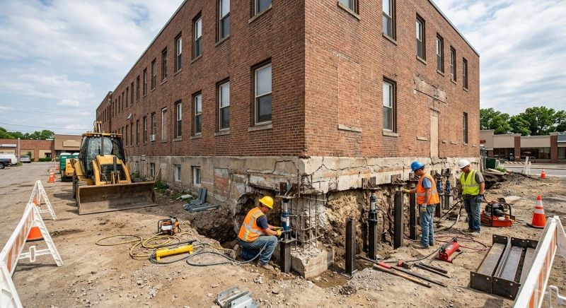 Commercial Foundation Repair in Gloucester County, NJ