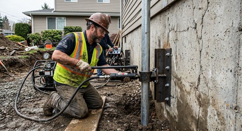 Concrete Foundation Leveling in Gloucester County, NJ