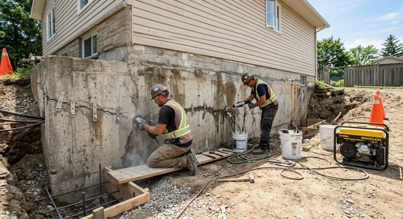 Concrete Foundation Repair in Pennsauken, NJ