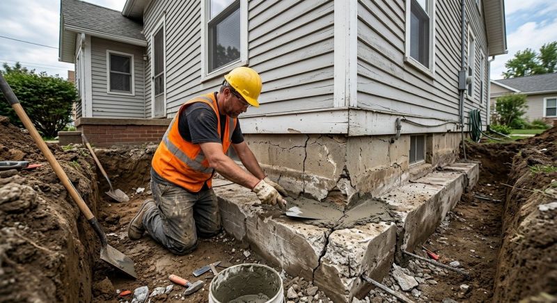 Concrete Foundation Repair in Wayne, PA