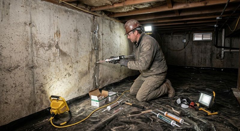 Cracked Foundation Repair in Deptford, NJ