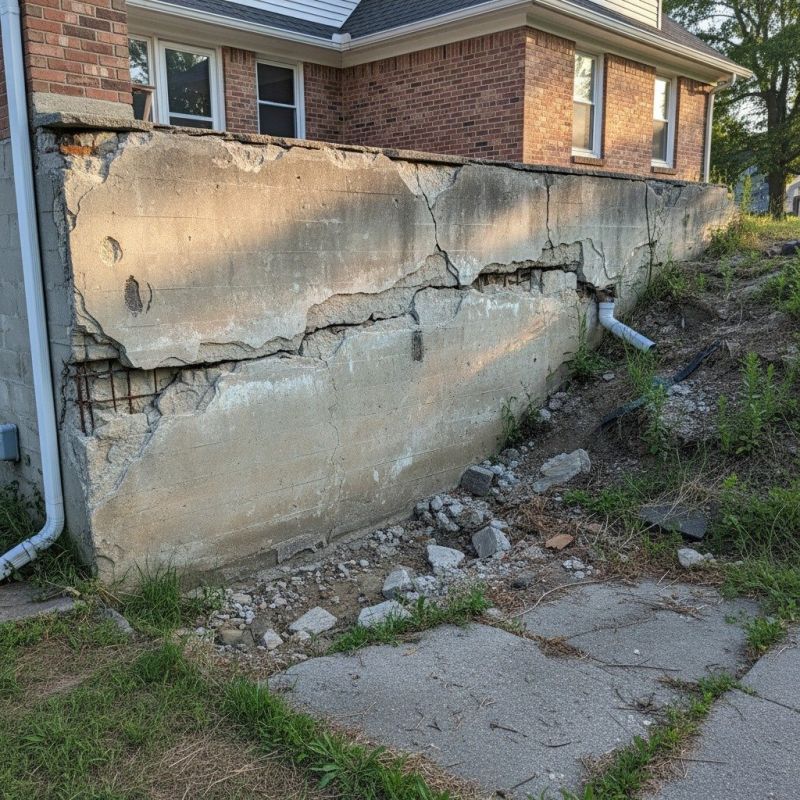 Cracked Foundation Repair in Glenolden, PA