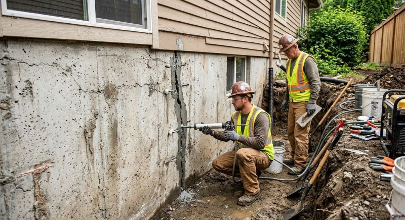 Cracked Foundation Repair in Vineland, NJ
