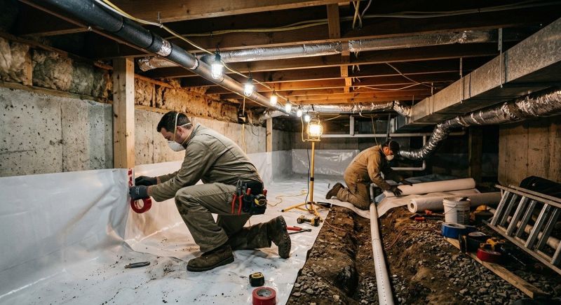 Crawl Space Leveling in Gloucester County, NJ
