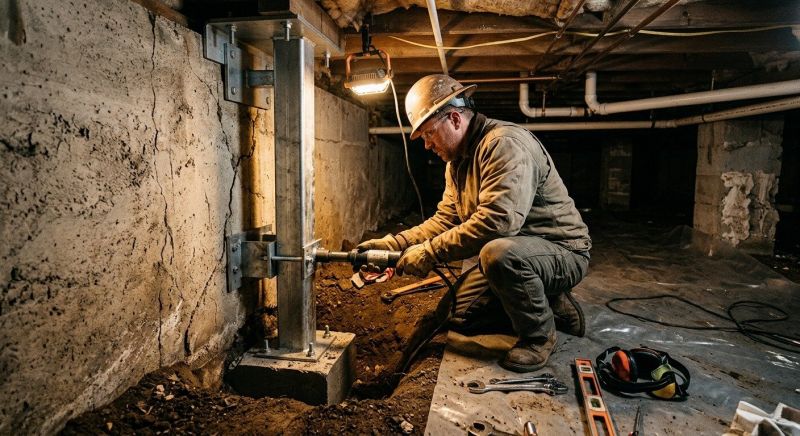 Crawlspace Foundation Repair in Camden County, NJ