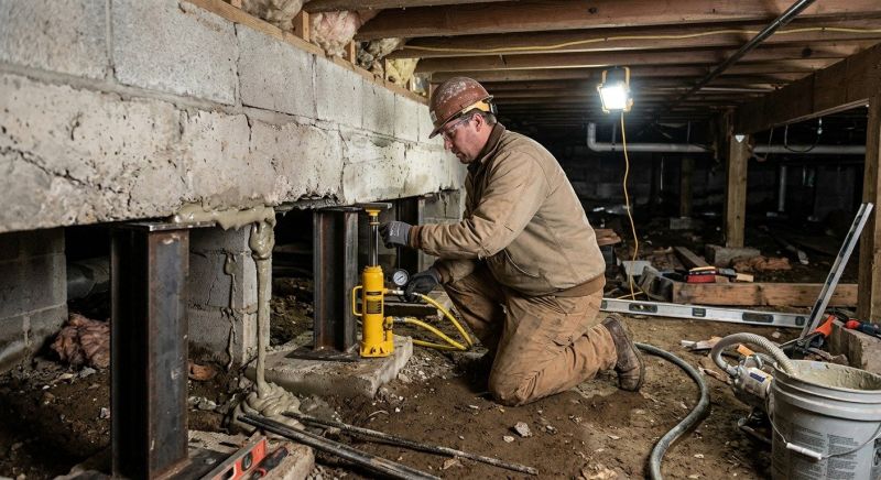 Crawlspace Foundation Repair in Newtown Square, PA