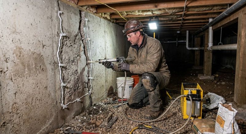 Crawlspace Foundation Repair in Pitman, NJ