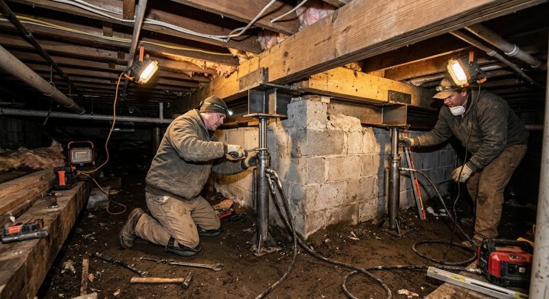 Crawlspace Foundation Repair in Voorhees, NJ