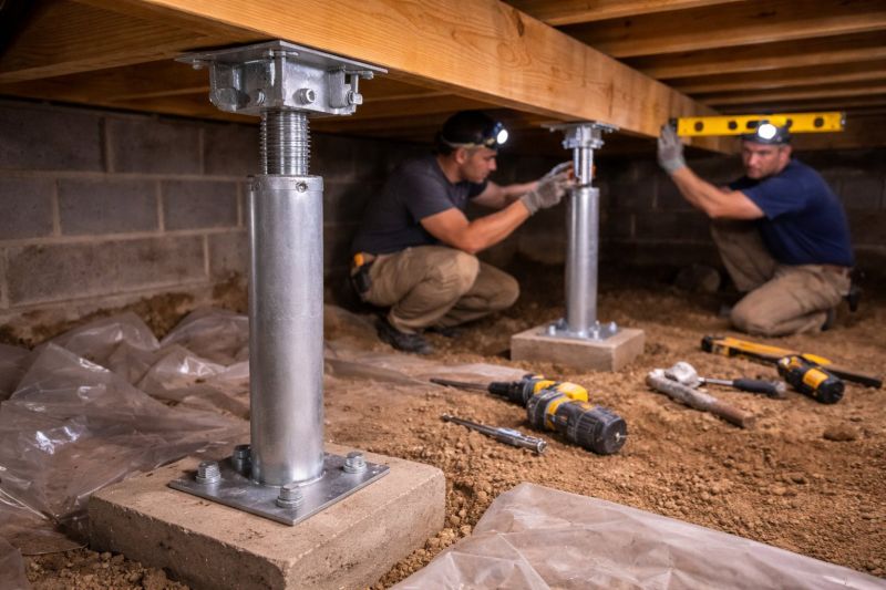 Crawlspace Structural Repair in Gloucester County, NJ