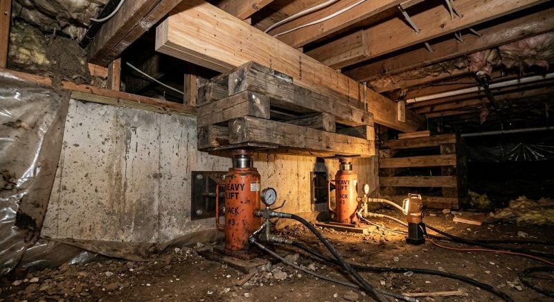 Foundation Jacking in Blackwood, NJ