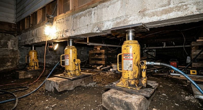 Foundation Jacking in Mount Holly, NJ