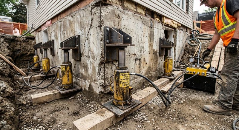 Foundation Jacking in Salem County, NJ