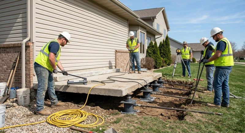 Foundation Lifting in Clayton, NJ
