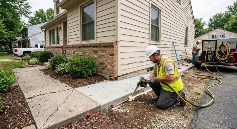 Foundation Lifting in Lansdowne, PA