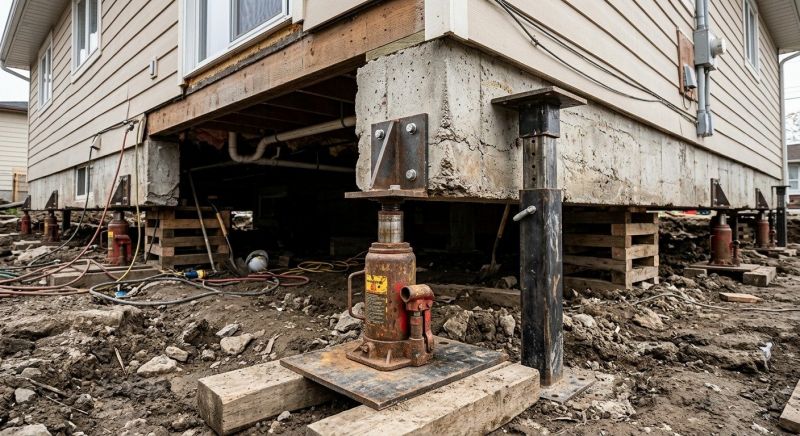 Foundation Lifting in Sewell, NJ