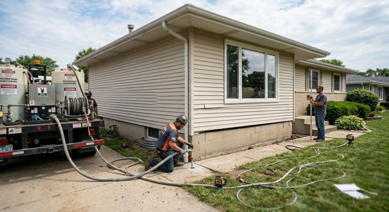 Foundation Lifting in Wayne, PA
