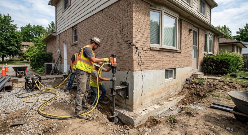 Foundation Raising in Upper Darby, PA
