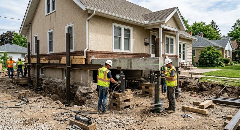 Foundation Releveling in Gloucester County, NJ