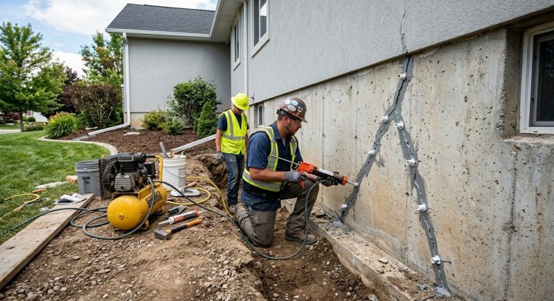 Foundation Repair in Pennsauken, NJ
