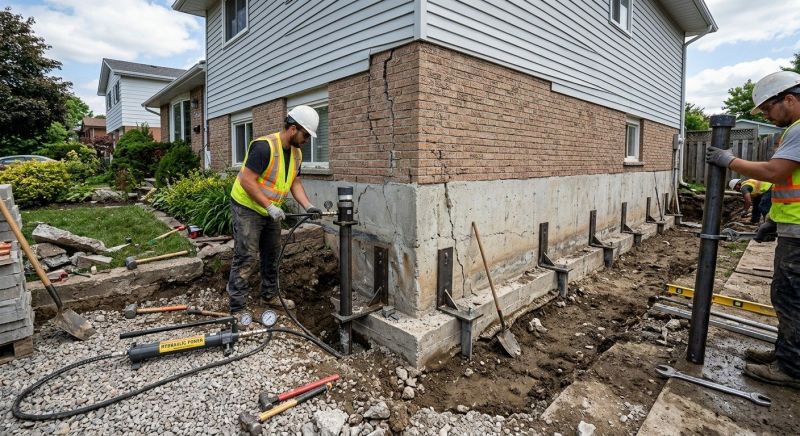 Foundation Stabilizing in Cherry Hill, NJ