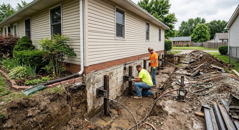 Foundation Stabilizing in Deptford, NJ