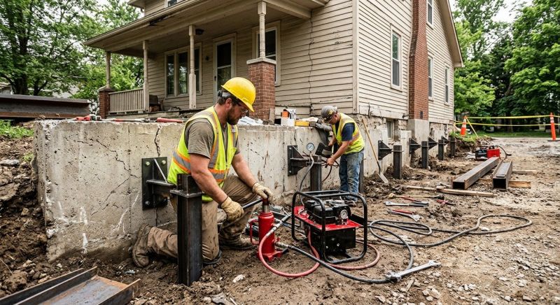 Foundation Stabilizing in Mount Holly, NJ