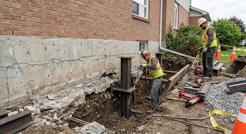 Foundation Structural Repair in Marlton, NJ