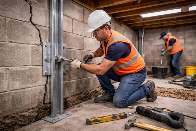 Foundation Structural Repair in Newtown Square, PA