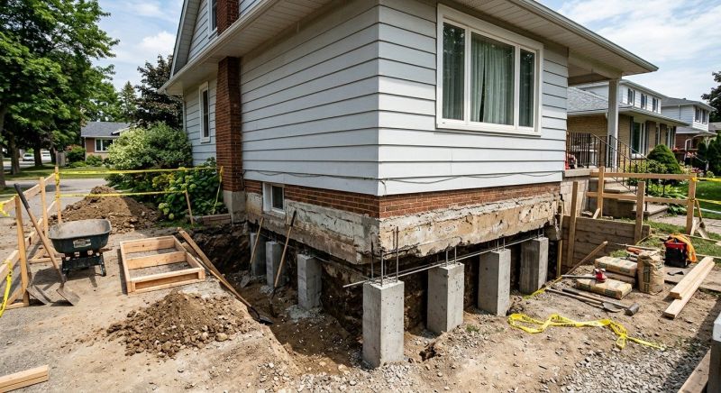 Foundation Underpinning in Gloucester County, NJ