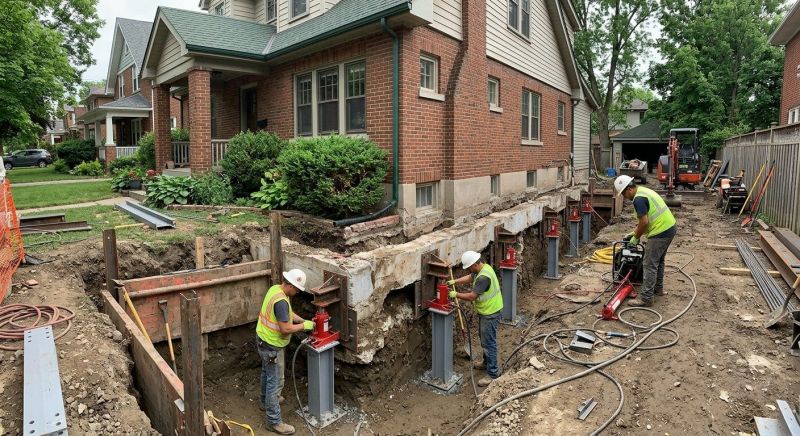 Foundation Underpinning in Gloucester County, NJ