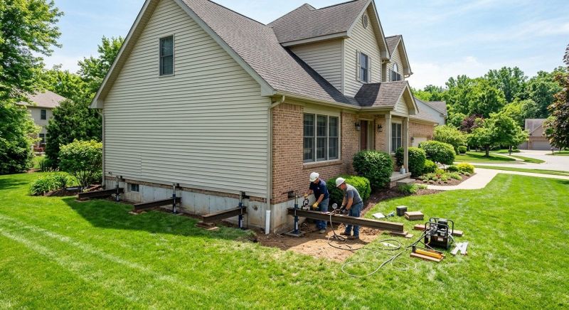 Home Foundation Leveling in Marcus Hook, PA
