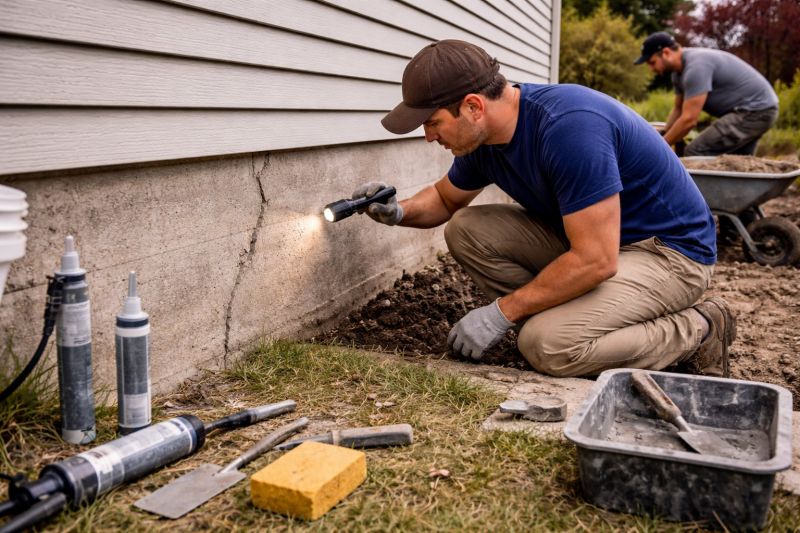 Home Foundation Repair in Glenside, PA