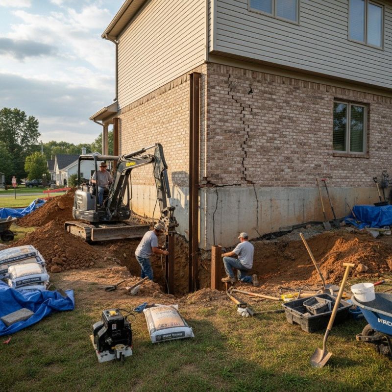 Home Foundation Repair in Springfield, PA
