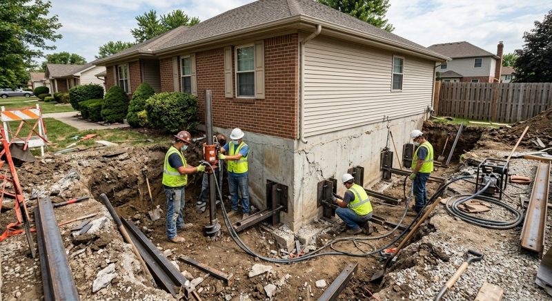 House Foundation Repair in Cumberland County, NJ