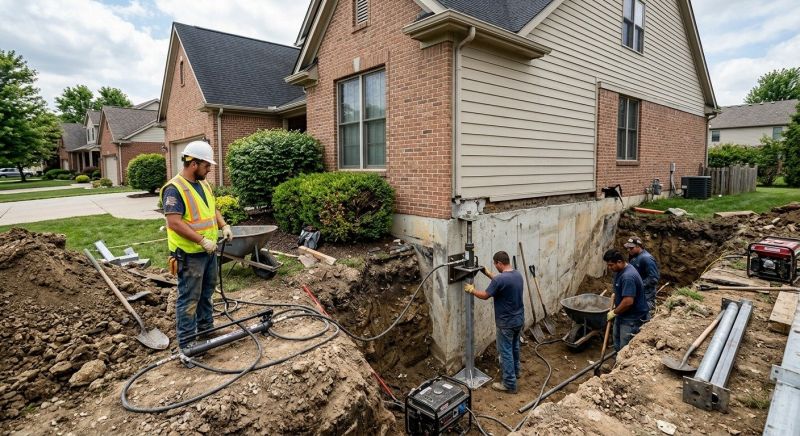 House Foundation Repair in Hainesport, NJ