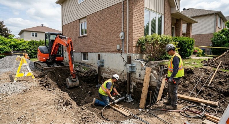 House Foundation Repair in Riverton, NJ