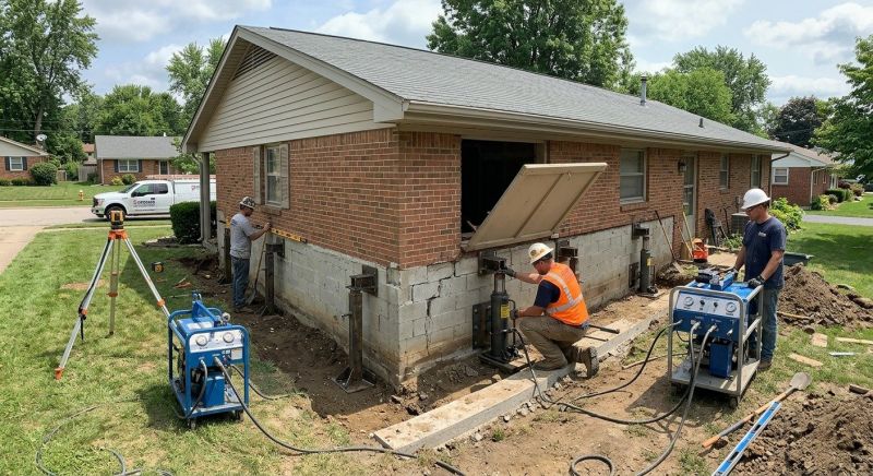 House Leveling in Delaware County, PA