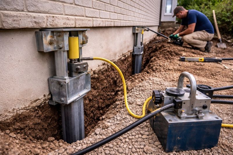 Sinking Foundation Repair in Bridgeton, NJ