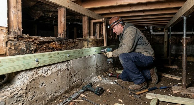 Sinking Foundation Repair in Willingboro, NJ