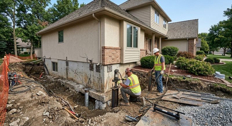 Structural Foundation Repair in Pennsauken, NJ